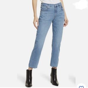 Edwin Jamie Boyfriend Jeans - Size 27 - Azure Wash